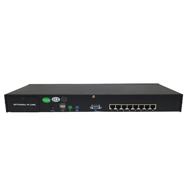 Thiết bị KVM switch Angustos AR-UV08L– 8 Port CAT5e KVM Switch Thiết bị KVM switch Angustos AR-UV08L– 8 Port CAT5e KVM Switch