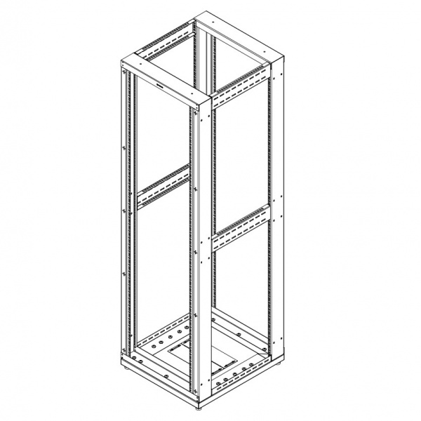 Tủ Rack là gì? Các loại tủ rack thông dụng nhất Open Rack - Tủ rack dạng mở