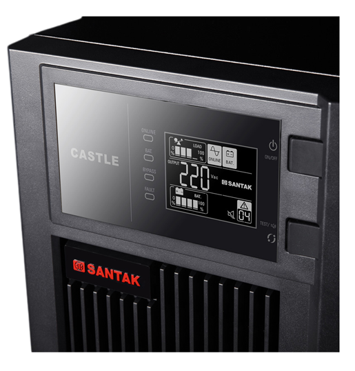 Bộ Lưu Điện UPS Santak C6KS-LCD 6KVA Online