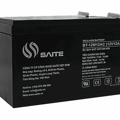 Ắc quy SAITE BT-12M12AC 12V 12AH
