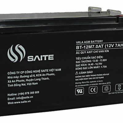 Ắc quy SAITE BT-12M7.0AT 12V 7AH