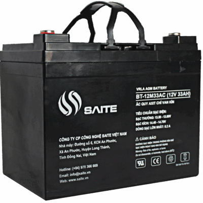 Ắc quy SAITE BT-12M33AC 12V 33AH