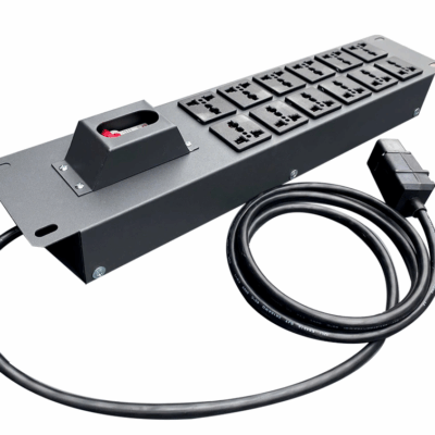 Thanh nguồn PDU 6 ổ cắm 3 chân - lắp tủ Rack