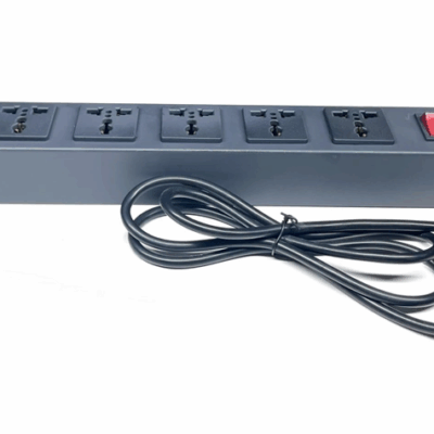 Thanh nguồn PDU 6 ổ cắm 3 chân - lắp tủ Rack